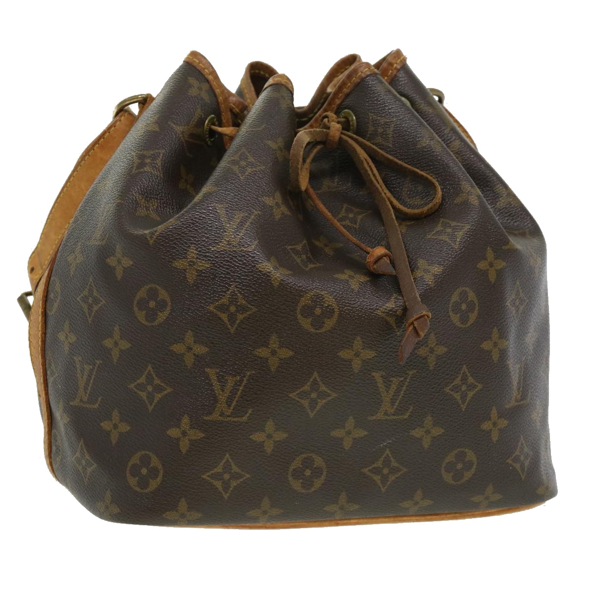 Louis Vuitton Monogram Petit Noe Shoulder Bag M42226 Lv Auth 34795
